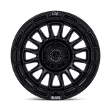 17X8.5 Black Rhino Hard Alloys BR025 RIVAL MATTE BLACK W/ GLOSS BLK-LP 6X135