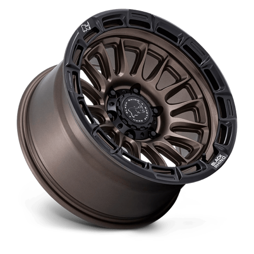 17X9 Black Rhino Hard Alloys BR025 RIVAL BURNT BRONZE W/ MATTE BLK-LP 6X139.7