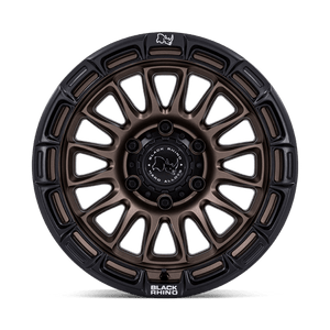 17X8.5 Black Rhino Hard Alloys BR025 RIVAL BURNT BRONZE W/ MATTE BLK-LP 5X127