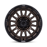 17X9 Black Rhino Hard Alloys BR025 RIVAL BURNT BRONZE W/ MATTE BLK-LP 6X139.7