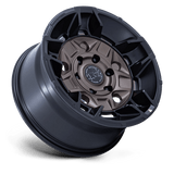 17X8.5 Black Rhino Hard Alloys BR028 GUARD BURNT BRONZE W/ MATTE BLK-LP 6X135