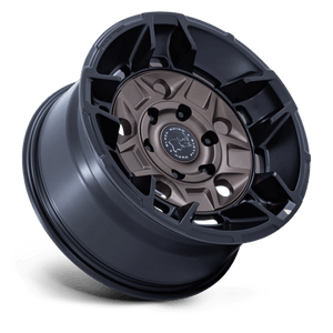 17X8.5 Black Rhino Hard Alloys BR028 GUARD BURNT BRONZE W/ MATTE BLK-LP 5X130