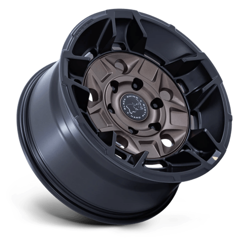17X8.5 Black Rhino Hard Alloys BR028 GUARD BURNT BRONZE W/ MATTE BLK-LP 6X139.7