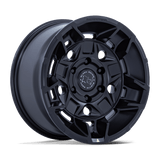 17X8.5 Black Rhino Hard Alloys BR028 GUARD MATTE BLACK 5X127