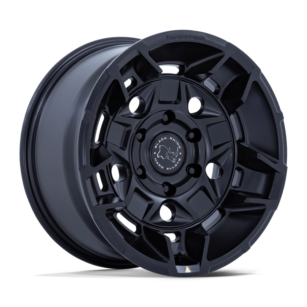 17X8.5 Black Rhino Hard Alloys BR028 GUARD MATTE BLACK 6X139.7