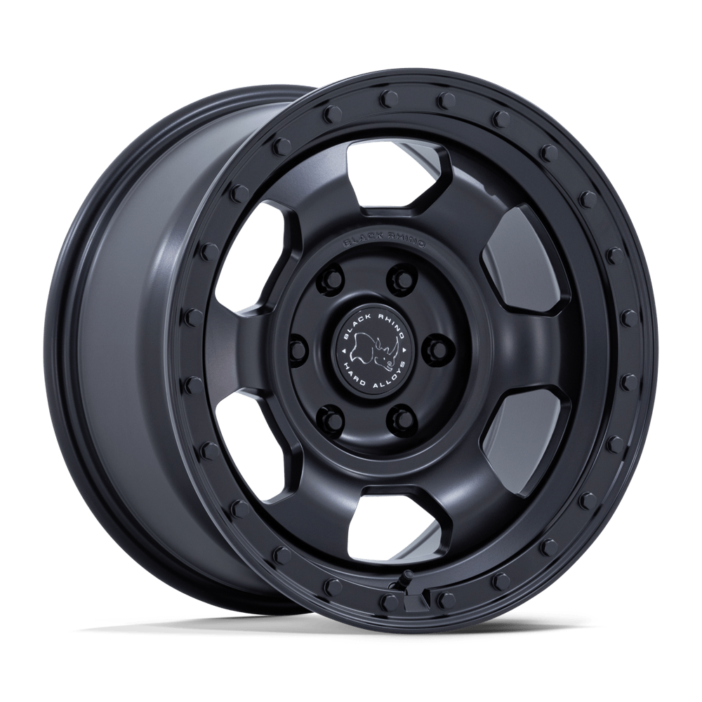 17X8.5 Black Rhino Hard Alloys BR029 TROOPER MATTE BLACK 6X139.7
