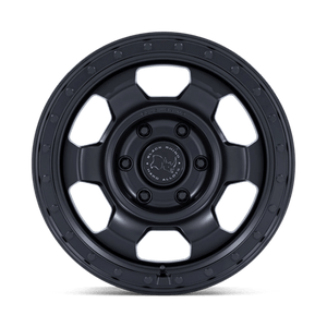 17X8.5 Black Rhino Hard Alloys BR029 TROOPER MATTE BLACK 5X114.3
