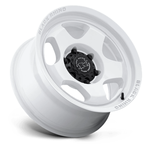 17X8 Black Rhino Hard Alloys BR031 SOL GLOSS WHITE 5X114.3