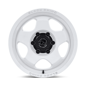 17X8 Black Rhino Hard Alloys BR031 SOL GLOSS WHITE 5X108