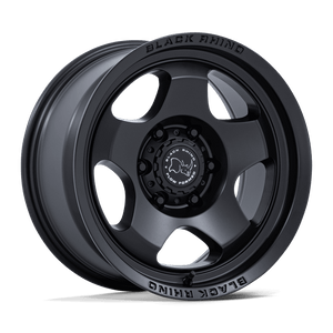 17X9 Black Rhino Hard Alloys BR031 SOL MATTE BLACK 6X120