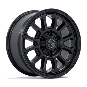 17X8 Black Rhino Hard Alloys BR033 ALTA MATTE BLACK 6X130