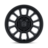 17X8 Black Rhino Hard Alloys BR033 ALTA MATTE BLACK 6X130