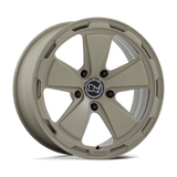 18X8 Black Rhino Hard Alloys TAIGA MATTE STONE GRAY 5X130