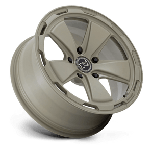 18X8 Black Rhino Hard Alloys TAIGA MATTE STONE GRAY 5X130
