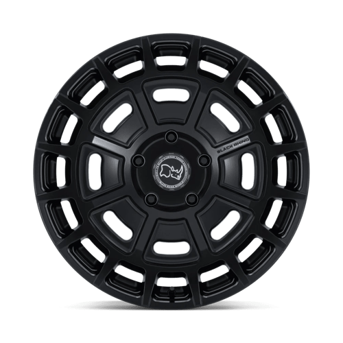 20X8.5 Black Rhino Hard Alloys BR404 VOLTAIC MATTE BLACK 5X139.7