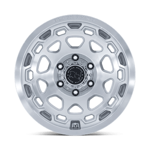 17X8.5 Black Rhino Hard Alloys BR026 CONGO GLOSS SILVER W/ MACHINED FACE 5X127