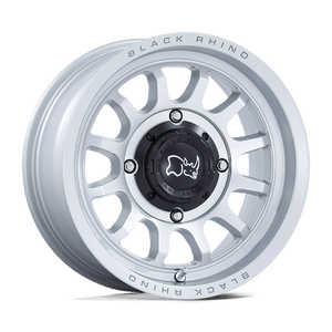 15X7 Black Rhino Hard Alloys - UTV RAPID UTV HYPER SILVER W/ MACHINED FACE 4X156
