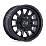 15X7 Black Rhino Hard Alloys - UTV RAPID UTV MATTE BLACK 4X110