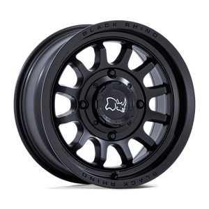 15X7 Black Rhino Hard Alloys - UTV RAPID UTV MATTE BLACK 4X110