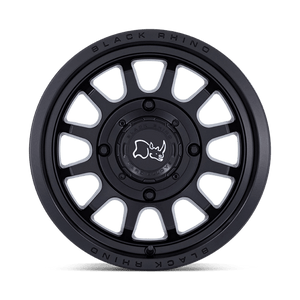 15X7 Black Rhino Hard Alloys - UTV RAPID UTV MATTE BLACK 4X137