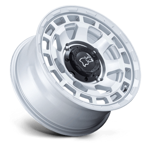 15X7 Black Rhino Hard Alloys - UTV CHAMBER UTV HYPER SILVER W/ MACHINED FACE 4X137