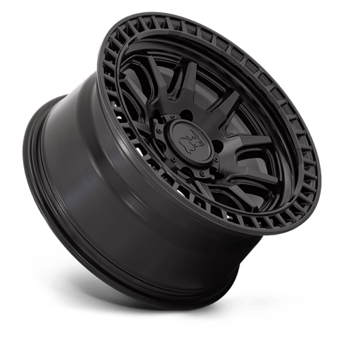 17X8.5 Black Rhino Hard Alloys CALICO MATTE BLACK 6X139.7