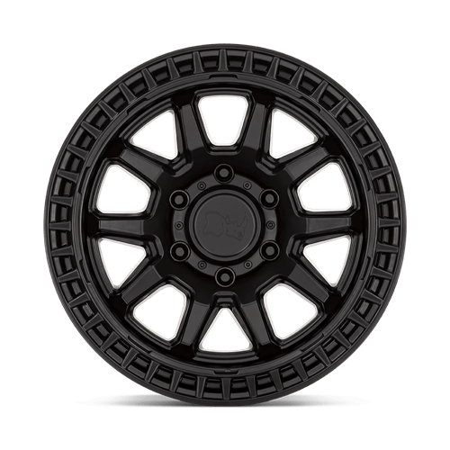 20X9 Black Rhino Hard Alloys CALICO MATTE BLACK 6X135