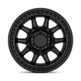 20X9 Black Rhino Hard Alloys CALICO RIMS - MATTE BLACK 5X127