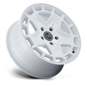 18X8 Black Rhino Hard Alloys CORSICA GLOSS WHITE 5X130
