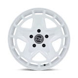 18X8 Black Rhino Hard Alloys CORSICA GLOSS WHITE 5X130