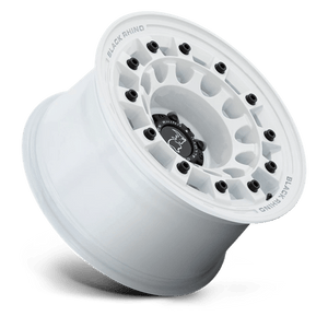 17X8 Black Rhino Hard Alloys FUJI GLOSS WHITE 5X127