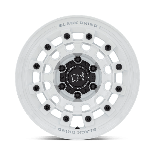 17X8 Black Rhino Hard Alloys FUJI GLOSS WHITE 5X114.3