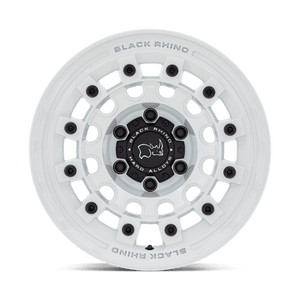 17X8 Black Rhino Hard Alloys FUJI GLOSS WHITE 5X127