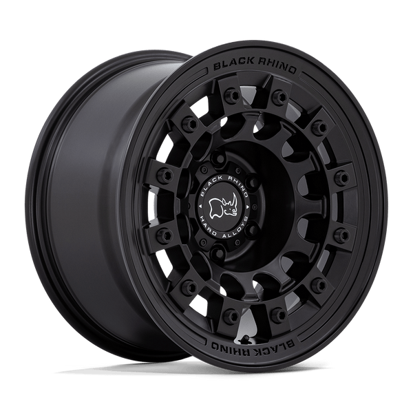 17X8 Black Rhino Hard Alloys FUJI RIMS - MATTE BLACK 6X139.7