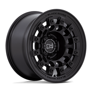 17X8 Black Rhino Hard Alloys FUJI MATTE BLACK 5X114.3