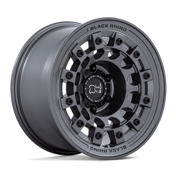 17X9 Black Rhino Hard Alloys FUJI RIMS - MATTE GUNMETAL 6X139.7