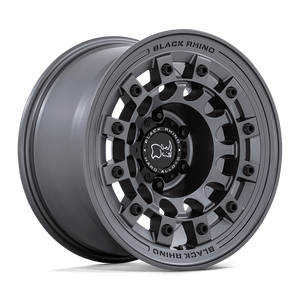 17X8 Black Rhino Hard Alloys FUJI MATTE GUNMETAL 5X114.3