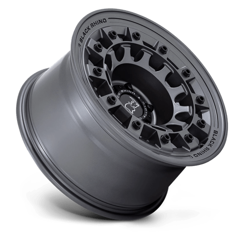 17X8 Black Rhino Hard Alloys FUJI MATTE GUNMETAL 5X114.3