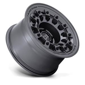 17X8 Black Rhino Hard Alloys FUJI MATTE GUNMETAL 5X114.3
