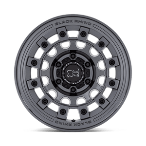 17X8 Black Rhino Hard Alloys FUJI RIMS - MATTE GUNMETAL 6X139.7