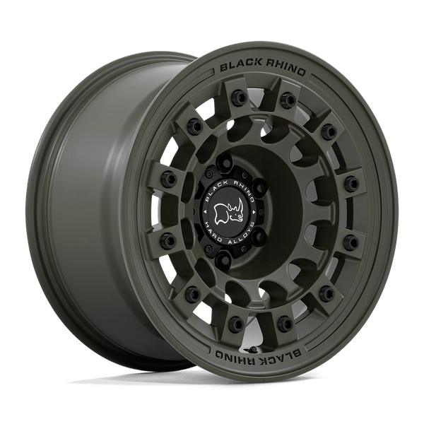 17X9 Black Rhino Hard Alloys FUJI RIMS - OLIVE DRAB GREEN 6X139.7