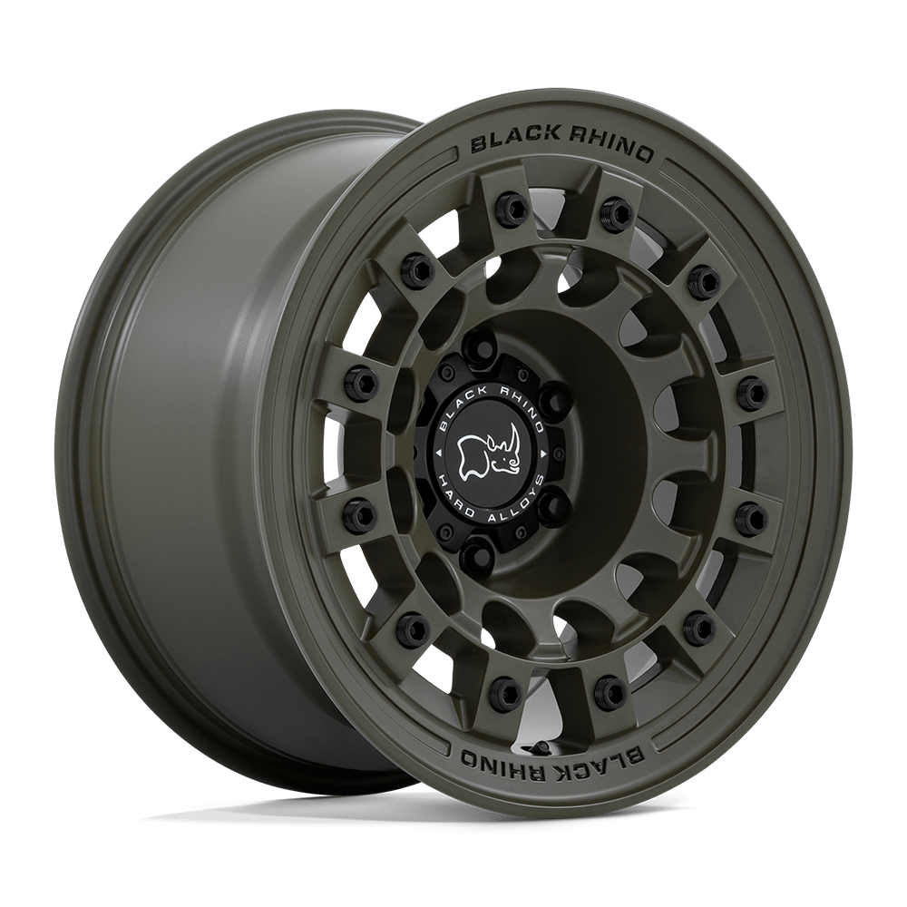 17X9 Black Rhino Hard Alloys FUJI OLIVE DRAB GREEN 5X127