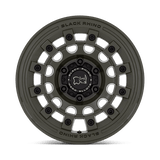 17X8 Black Rhino Hard Alloys FUJI OLIVE DRAB GREEN 5X127
