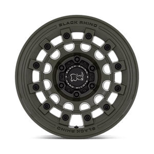 17X8 Black Rhino Hard Alloys FUJI OLIVE DRAB GREEN 5X114.3
