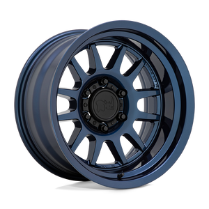 16" Black Rhino Hard Alloys GUIDE GLOSS MIDNIGHT BLUE 6X139.7