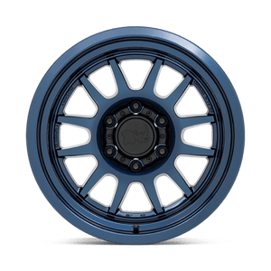 17" Black Rhino Hard Alloys GUIDE GLOSS MIDNIGHT BLUE 6X139.7