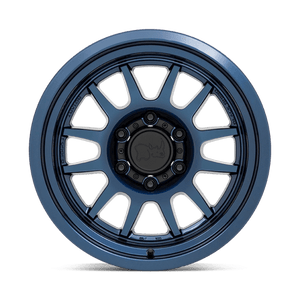 16X8.5 Black Rhino Hard Alloys GUIDE GLOSS MIDNIGHT BLUE 6X139.7