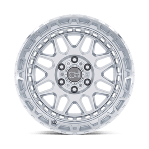 20" Black Rhino Hard Alloys HOLCOMB GLOSS SILVER W/ MIRROR CUT FAC 6X135