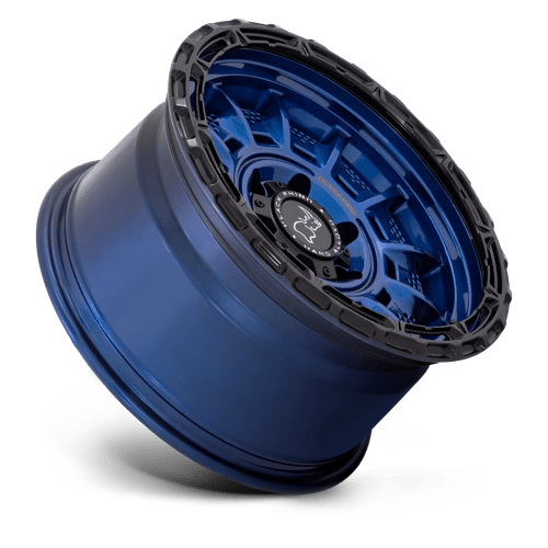 20X10 Black Rhino Hard Alloys LEGION COBALT BLUE W/ BLACK LIP 8X180