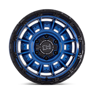 20X10 Black Rhino Hard Alloys LEGION COBALT BLUE W/ BLACK LIP 6X135
